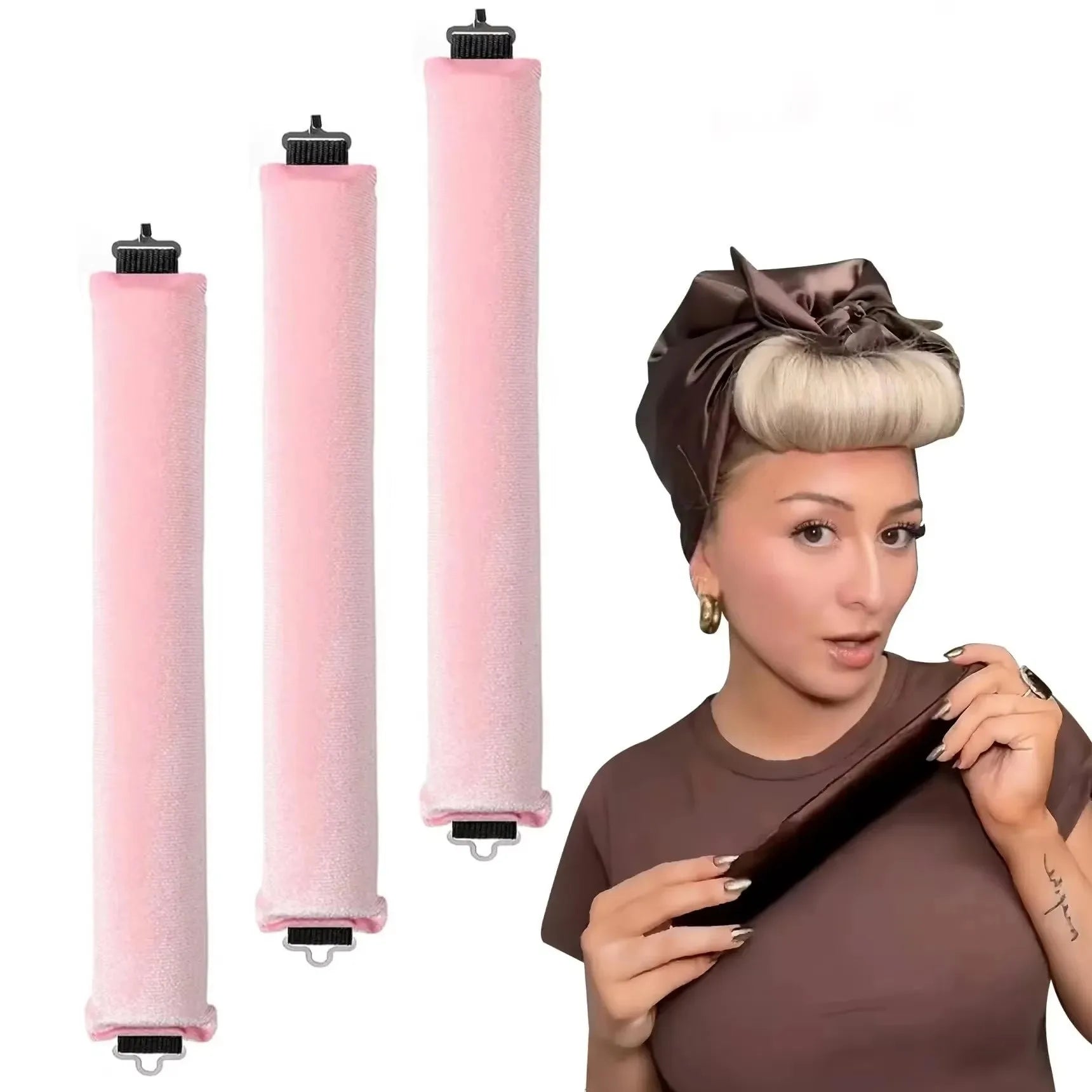 Heatless haar krulband (zonder hitte)
