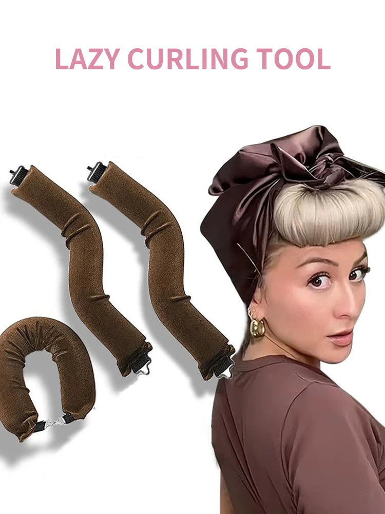 Heatless haar krulband (zonder hitte)